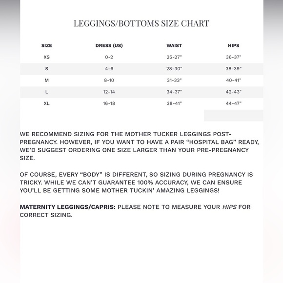 Belly Bandit Mother Trucker Black Cropped Leggings Size Small - Picture 12 of 14